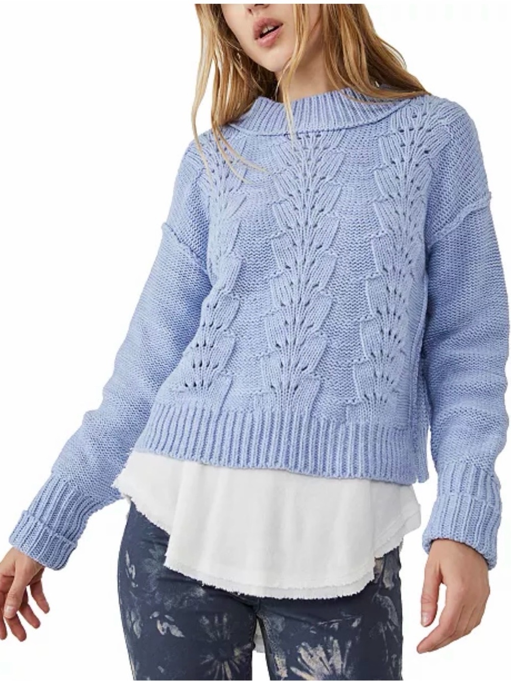 Free People Bell Song Pullover Sweater